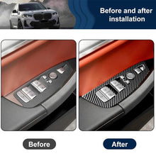 Mavlaro Fensterheberschalter Blenden 4-teilig 3M für BMW X3 G01 & X4 G02 2018-2023