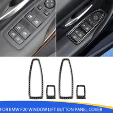 Mavlaro Carbon-Look Fensterheberschalter-Blenden 4-teilig für BMW 1er F20/F21 2012-2018