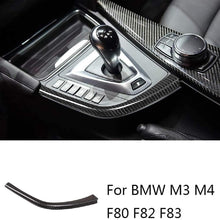 Mavlaro Echtcarbon L-Shape Schaltkulissen-Leisten 3M für BMW M3 F80 & M4 F82/F83 2014-2019