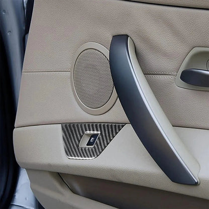 Mavlaro Echtcarbon Fensterheberschalter-Blenden 2-teilig für BMW Z4 E85/E86 2003-2008