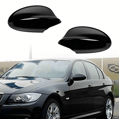 Mavlaro Spiegelkappen Ersatzpaar für BMW 3er E90/E91 Pre-LCI 2005-2008