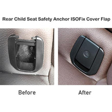 Mavlaro ISOFIX-Abdeckungen 2-teilig für BMW 1er/2er/3er/X1 E84 2005-2020