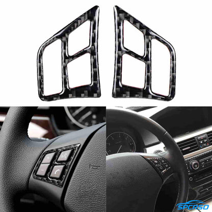 Mavlaro 37PCS Real Carbon Fiber Full Interior Trim Cover Kit for BMW 3 Series E90 E92 (2005–2012)