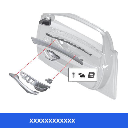 Mavlaro Leder-Innentürgriff Ersatzteile 4-teilig für BMW 5er F10/F11 2010-2016