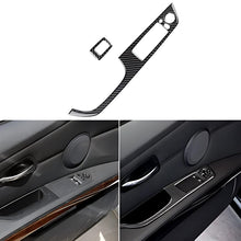 Mavlaro Fensterheberschalter-Blenden aus Echtcarbon für BMW 3er E92/E93