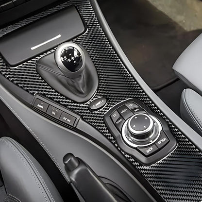 Mavlaro Schaltkulissenblende aus Echtcarbon für BMW E92 M3