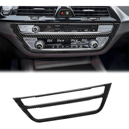Mavlaro Echtcarbon iDrive Bedienfeldblende für BMW 5er G30 Linkslenker