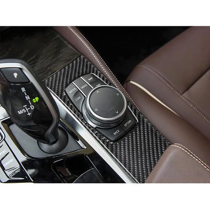 Mavlaro Echtcarbon iDrive Controller-Blende für BMW 5er G30 Linkslenker