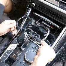 Mavlaro Carbon-Optik Getränkehalter Zierblende Mittelkonsole für BMW 3er G20