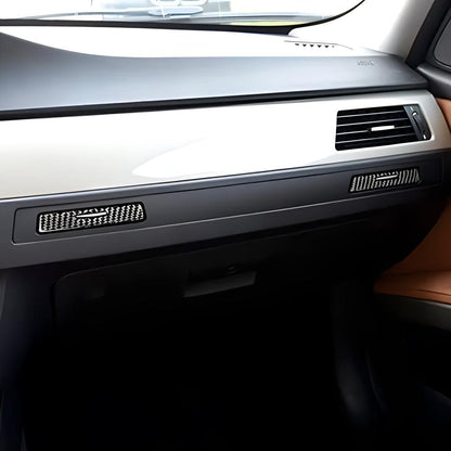 Mavlaro Echtcarbon Beifahrer-Getränkehalter-Panelblenden für BMW E90-E93