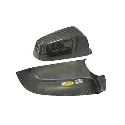 Mavlaro Dry-Carbon Spiegelkappen-Overlays für BMW 5er/6er/7er E60/F10/F12/F13/F01/F02/F07