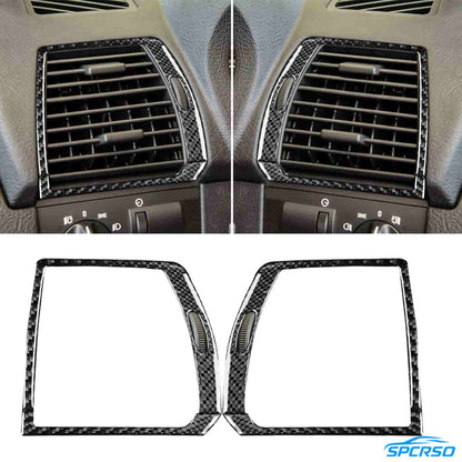 Mavlaro Real Carbon Fiber Full Interior Trim Cover Kit for BMW X5 E53 (2000–2006), OEM Fit, Multi-Piece Set