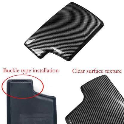 Mavlaro Mittelarmlehnen-Abdeckung in Carbon-Optik für BMW 3er E90/E91/E92/E93
