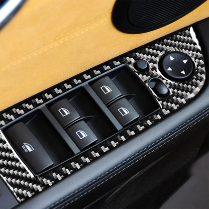 Mavlaro Carbon-Look Fensterheberschalter-Blende für BMW Z4 E89 2009-2017