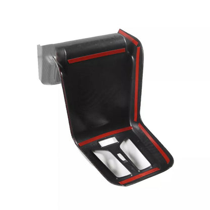 Mavlaro Fond-Luftauslass Anti-Kick Cover Carbon-Optik 3M für BMW X1 U11 2023-2024