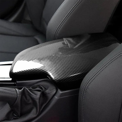 Mavlaro Mittelarmlehnen-Abdeckung in Carbon-Optik für BMW 3er F30/F31