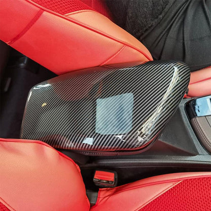Mavlaro Carbon-Optik Mittelarmlehnen-Abdeckung für BMW X1 F48 / X2 F39