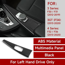 Mavlaro Multimedia-Blende Carbon-Optik 3M für BMW 3er F30/F31/F34 & 4er F32/F36