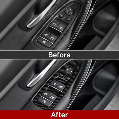 Mavlaro Fensterheberschalter-Blenden 4-teilig 3M für BMW 3er F30/F31/F34 2012-2020