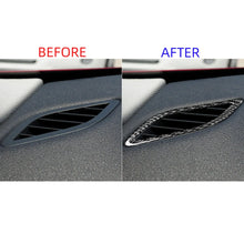 Mavlaro Echtcarbon Seiten-Defroster Luftauslass Rahmen 2-teilig für BMW X1 E84 2013-2015