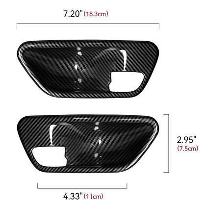 Mavlaro Türgriffmulden-Blenden in Carbon-Optik für BMW 3er/4er F30-F36 & M3/M4