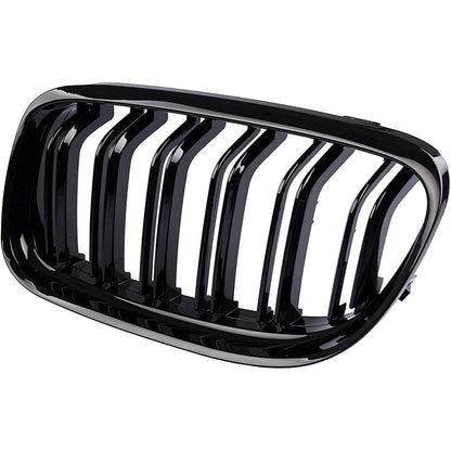 Mavlaro Nieren Kühlergrill Doppelsteg Schwarz für BMW 3er E90/E91 LCI 2009-2011
