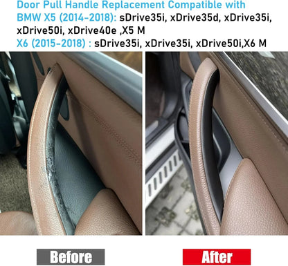 Mavlaro Innentürgriff-Halter Ersatzteil ohne Türverkleidungsausbau für BMW X5 F15/F85 2014-2018 & X6 F16/F86 2015-2018
