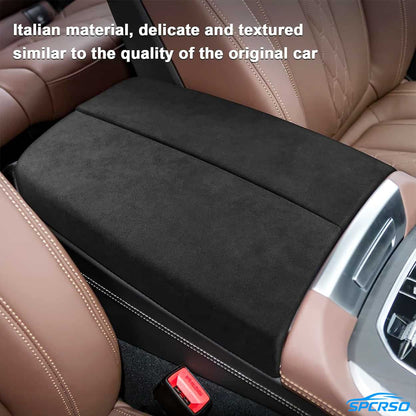 Mavlaro Alcantara-Optik Mittelarmlehnen-Abdeckung für BMW X5 G05/X6 G06/X7 G07 2019-2022
