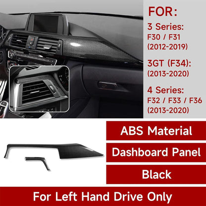 Mavlaro Dashboard-Panelblende in Carbon-Optik für BMW F30/F31/F34 & F32/F33/F36
