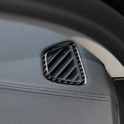 Mavlaro Echtcarbon Defroster Luftauslass Rahmen 2-teilig für BMW 5er G30/G31 2017-2023