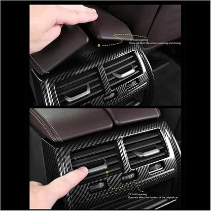 Mavlaro Fond-Luftauslass Rahmen Carbon-Optik 3M für BMW 5er G30/G31 & M5 F90 2017-2023