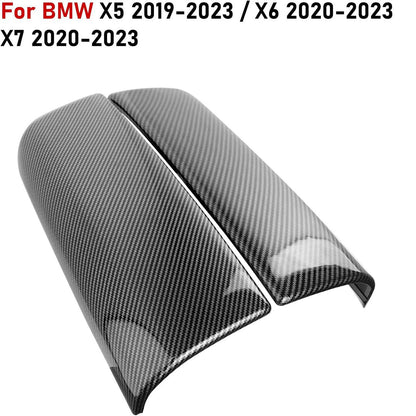 Mavlaro Carbon-Optik Mittelarmlehnen-Abdeckungen für BMW X5 G05 / X6 G06 / X7 G07 (2019-2026)