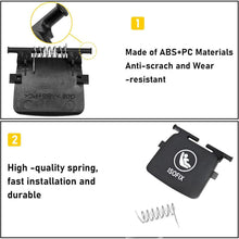 Mavlaro ISOFIX-Abdeckung 52207474100 für BMW X3 G01/F97 & X4 G02/F98 2017-2022