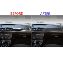 Mavlaro Echtcarbon Beifahrer-Dashboard Zierleisten 2-teilig für BMW X1 E84 2013-2015