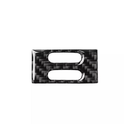 Mavlaro Fond-Luftauslass Blende Carbon-Optik 3M für BMW 5er E60/E61 2005-2010