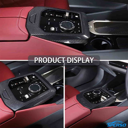 Mavlaro Echtcarbon Schaltpanel-Blende für BMW 5er G60/i5 ab 2024