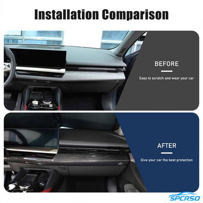 Mavlaro Echtcarbon Armaturenbrett- & Mittelkonsolen-Blenden Set für BMW 5er G60/i5 ab 2024