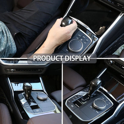 Mavlaro Echtcarbon Schaltknauf-Abdeckung für BMW 3er G20/G21 2019-2023