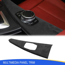 Mavlaro Alcantara-Optik Multimedia-Panel Blende für BMW 3er/4er F30/F31/F34/F32/F33/F36 2013-2019