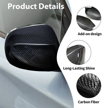 Mavlaro Echtcarbon Spiegelkappen Ersatz für BMW 1er E81/E82/E87 2010-2011
