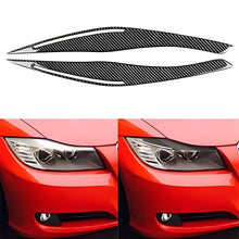 Mavlaro Scheinwerferblenden aus Echtcarbon für BMW 3er E90 LCI