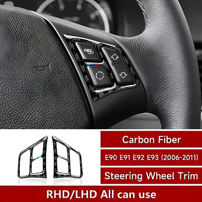 Mavlaro 5D Carbon-Optik Innenraum-Dekorblende für BMW E90/E92/E93