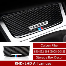 Mavlaro 5D Carbon-Optik Ablagefach-Panelblende für BMW E90/E92/E93