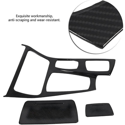 Mavlaro Carbon-Optik Schaltkulissenblende für BMW 5er F10 Linkslenker