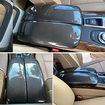 Mavlaro Mittelarmlehnen-Abdeckung in Carbon-Optik für BMW X5 E70 / X6 E71
