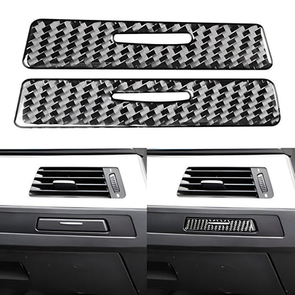 Mavlaro Echtcarbon Beifahrer-Getränkehalter-Panelblenden für BMW E90-E93