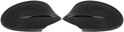 Mavlaro Spiegelkappen Ersatzpaar Klavierlack Schwarz für BMW 3er E90/E91 2005-2011