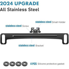 Mavlaro Universal Edelstahl Rückfahrkamera-Halter für Kennzeichen 13 mm Schraubabstand