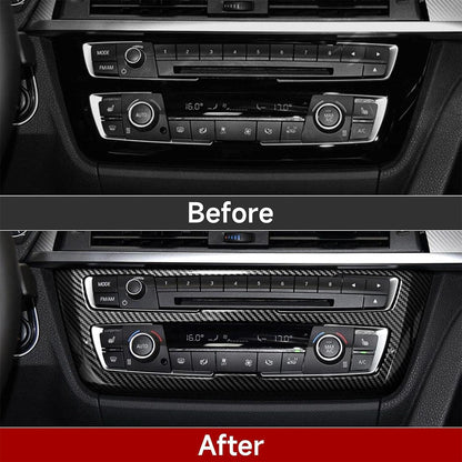 Mavlaro CD-Panelblende in Carbon-Optik für BMW F30/F31/F34 & F32/F33/F36