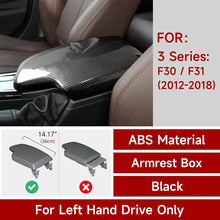 Mavlaro Mittelarmlehnen-Abdeckung in Carbon-Optik für BMW 3er F30/F31